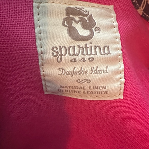 Spartina 459 Dafuskie Island Maritime Pattern Purse and Accessory Bag - Picture 3 of 7